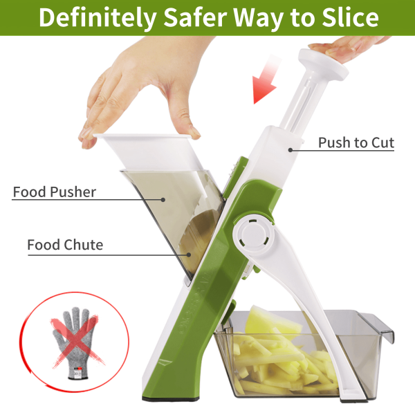 5 in 1 Vegetable Cutter & Slicer - Image 4