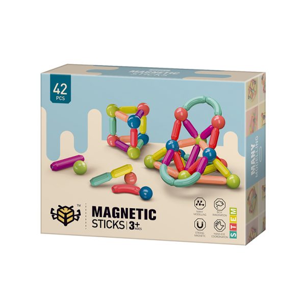 Magnetic Sticks | Building Blocks | 42 Pcs Sticks - Image 6